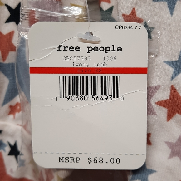 FREE PEOPLE Girls Like Us Bodysuit Stars - Picture 8 of 15